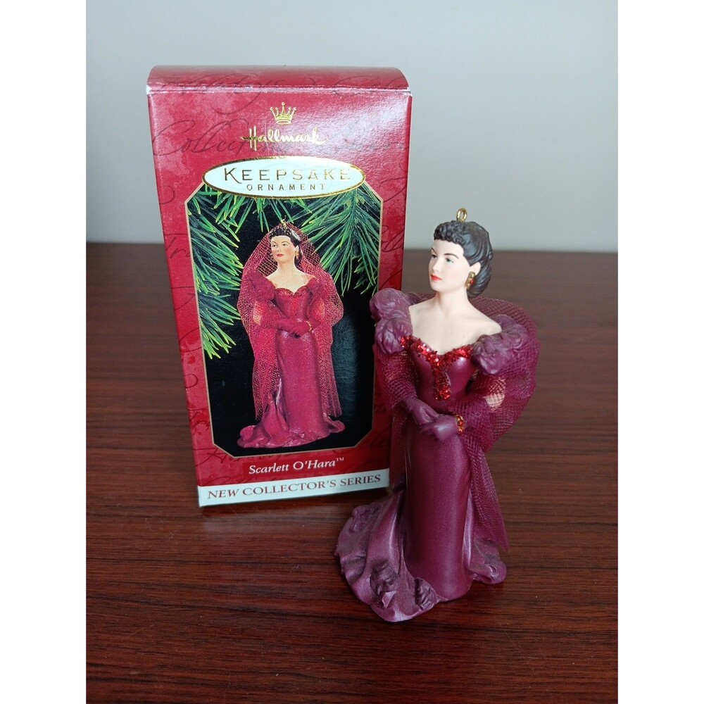 1997 Hallmark Keepsake Scarlett O'Hara Ornament Gone With The Wind EUC